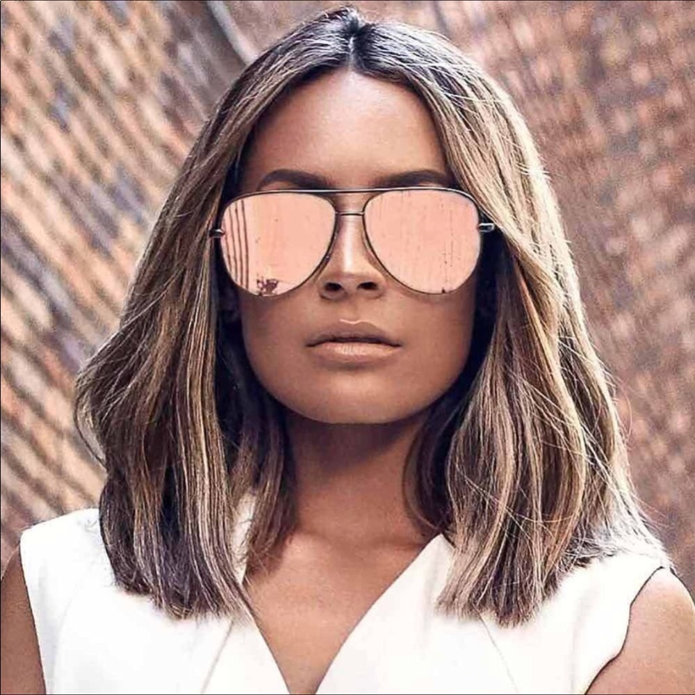✨Restocking✨Gun Pink Mirrored Aviators - Picture 3 of 4